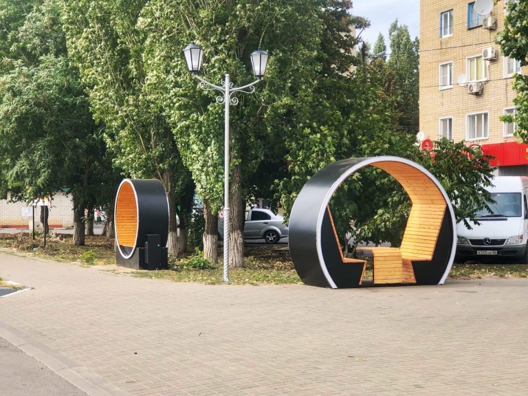 В Бутурлиновке завершаются работы над бульваром по ул. Дорожной