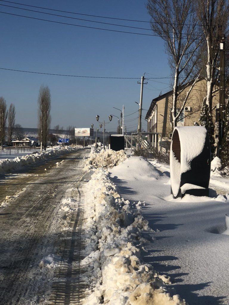 Ул. Дорожная, зимнее фото